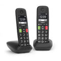 Gigaset E290A Duo schwarz Schnurloses Telefon