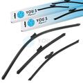 YOU.S Original SCHEIBENWISCHER SET VORNE + HINTEN für SEAT - NEU