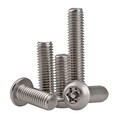 M3 M4 M5 ~ M10 Sicherheitsschrauben TORX + PIN LinsenkopfSchrauben Edelstahl A2