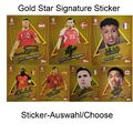 Topps EM 24 UEFA EURO 2024 Germany - Gold Signature- SP - Sticker-Auswahl/Choose