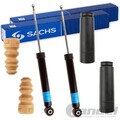 2x SACHS STOßDÄMPFER + PROTECTION KIT HINTEN passend für AUDI A4 B6 AB BJ 2000