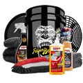 Autowasch Set Sonax Autoshampoo Felgenreiniger Lackpflege Wascheimer Reinigung 
