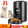 2L Automatischer Futterspender Futterautomat Pet Feeder mit Timer Katze & Hunde