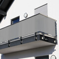 Balkonsichtschutz Balkonbespannung Balkonverkleidung Windschutz Markise 3 x 0,9m
