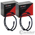2X MAXGEAR ABS-SENSOREN HINTEN PASSEND FÜR OPEL MOVANO RENAULT MASTER