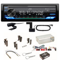 JVC KD-X482DBT Bluetooth Digitalradio Einbauset für Audi A4 B5 A6 4B C4 A8