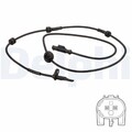 1x ORIGINAL® Delphi Sensor, Raddrehzahl Hinten, Links für Fiat PUNTO PUNTO
