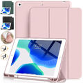 Schutz Hülle mit Stifthalter Für iPad 7. 8. 9. Generation 10.2" Smart Cover Case