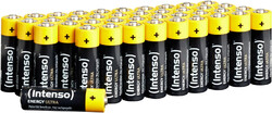 Intenso Energy Ultra AA Mignon LR6 Alkaline Batterien, Silber, (40Stück )