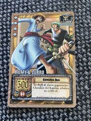 One Piece Ruffy & Zorro Karten TCG Gereiztes Duo JS-T04 Holo Luffy Zoro