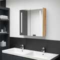 LED Spiegelschrank Spiegel Badschrank Badspiegel Badezimmer Hängeschrank vidaXL