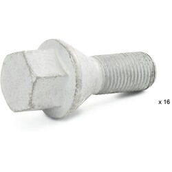 16x RIDEX Radschraube M 12 x 1,25 mm 22mm SW17 für OPEL COMBO Kasten/Kombi (X12)