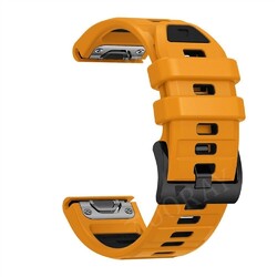 Quick Fit 22/26mm Silikon Armband für Garmin Fenix E 8 7 7X 6 6X Pro 5 5X Epix