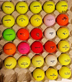 45 bunte Golfbälle Markenmix Callaway, XXiO, Wilson, Precept, Nike, Mizuno u.a.
