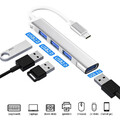 USB C Verteiler Splitter Adapter Typ C HUB USB 3.0 für PC Laptop Macbook 4 Port