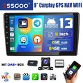 DAB+ 64G Autoradio Für Peugeot 407 2004-2011 Android 13 Carplay GPS Navi RDS KAM