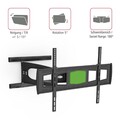Hama TV Wandhalterung 37-65 Zoll Fernseher LED LCD neigbar schwenkbar Wandhalter