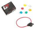 Flachsicherungshalter ATO ATC Flachstecksicherung Set 5A-30A für SKODA