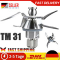 Messer Ersatzteile Für-Vorwerk Thermomix TM31 Küchenmaschine Mixmesser Edelstahl
