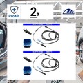 2x ORIGINAL® Ate Sensor, Raddrehzahl Hinten für Peugeot 508 Sw I 508 I 508 Sw