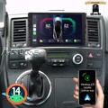 2+32G Android 13 Autoradio Apple Carplay GPS Navi Kam Für VW T5 Multivan 2010-15