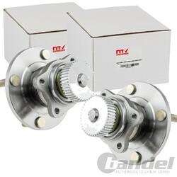 2X NTY RADLAGER-SATZ HINTEN BEIDSEITIG PASSEND FÜR MITSUBISHI ECLIPSE GALANT