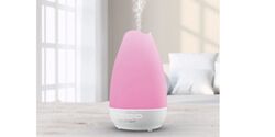 SILVERCREST Ultraschall Aroma Diffuser SADL 300 A1 LED-Farbwechsel Blüte