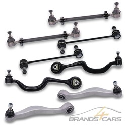 ATEC QUERLENKER SET INKL KOPPELSTANGE DRUCKSTREBE SPURSTANGE VORDERACHSE FÜR BMW### 8-TEILIGES ALU QUERLENKER SET ###