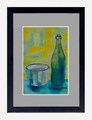 Ruth Underberg 1924-2002- International verzeichnet - Becher mit Flasche xxx