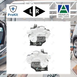 2x Abakus Türschloss Links, Rechts für VW PASSAT B7 Variant PASSAT B6 Variant