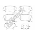 BRECK 25757 00 701 00 Bremsbeläge Satz für KIA Carens IV Pro Cee'D Hyundai Elant
