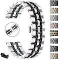 Für Huami Amazfit GTR 2 2e 42mm 47mm GTS 2 3 4 Mini BIP 5 S/U Edelstahl Armband