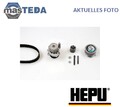 PK05690 ZAHNRIEMEN-SATZ KIT SET + WASSERPUMPE HEPU FÜR AUDI A4,A3,A6,B7,B6,8L1
