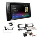 Pioneer Autoradio Bluetooth DAB Apple Android für Fiat 500 ab 2007 schwarz