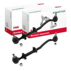 2X SCHAEFFLER FAG SPURSTANGE LENKSTANGE LINKS+RECHTS passend für OPEL OMEGA SENA