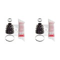 2X FEBI ACHSMANSCHETTEN SATZ GETRIEBESEITIG VORNE passend für NISSAN QASHQAI X-T