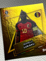 1 x Topps UEFA EURO 2024 Sticker - GOLD SP Star Player | Romelu Lukaku BEL SP