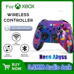 RGB Wireless Controller Für Microsoft Xbox One Series SX PC  Steam wired Gamepad