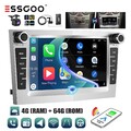 4+64G Carplay DAB+ Android 13 Autoradio GPS AHD Cam Für Opel Astra Corsa Vivaro