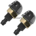 2 X Waschwasserdüse Spritzdüsen Scheibenwaschdüse, Auto Wasser Düsen Universal