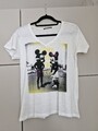 Set Damen T-Shirt Weiß Mickey Mouse Frühling/Sommer Mode Fashion Gr. 38