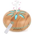 Aroma Diffuser Luftbefeuchter Ultraschall 550ML LED Holz Aromatherapie