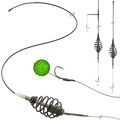 Carp Montagen METHOD SPRING Tropfen Innendurchlauf InLine Futterspirale Montiert