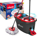 Vileda Turbo 3In1 Komplett-Set | Wischmopp Mit Mikrofaser-Moppkopf Gegen Hartnäc