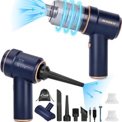 3-in-1 Handstaubsauger 9000PA mit LED Licht – Kabellos & Tragbar für Auto und...