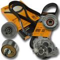 Zahnriemen CONTI + Rollen + WaPu + Keilr.+ für OPEL  Astra G H Zafira B  Z16XEP+
