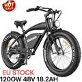 🔥 Mountainbike 26Zoll Elektrofahrrad Fahrrad 48V18.2Ah MTB Fat Tire E-Bike