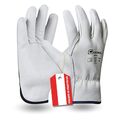 Driver 1 Paar Arbeitshandschuhe aus hochwertigem Leder Handschuhe Herren für ...