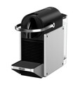 EN127.S PIXIE Nespresso-Kapselmaschine 19 Bar Silber/Schwarz