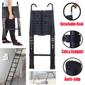 Teleskopleiter Ausziehleiter Stehleiter Mehrzweckleiter Mit Abnehmbarem Haken